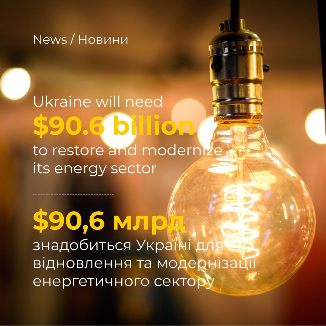 The total cost of rebuilding and modernizing the energy sector over the next ten years is $90.6 billion.